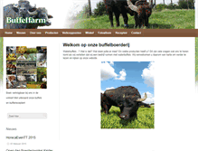 Tablet Screenshot of buffelfarm.nl